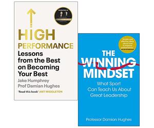 High Performance & The Winning Mindset By Damian Hughes, Jake Humphrey 2 Books Collection Set