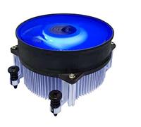 HIGH POWER BlueAM4 - Raffreddatore d'aria per CPU con luce LED blu con dissipatore di calore in alluminio e ventola di raffreddamento PWM da 95 mm, per processore AMD Ryzen 5, 7, 9, socket AM4/AM5