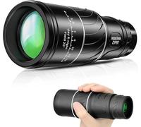 High Power HD Telescopio monoculare compatto 16x52 monoculare a doppia messa a fuoco, telescopio zoom per cellulare, prisma BAK4 per birdwatching, campeggio, viaggi, concerti