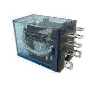 High Power Relay for LY2N-J 24VDC, 12VDC, 220VAC Coil 8-Pin 10A Industrial and Automotive Control Relay(Ly2n-d2dc24vdcvoltage)