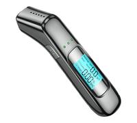 High Precision Alcohol Breathalyzer, Digital LCD Display Breathalyzer Tester, USB ricaricabile Noncontact Alcohol Detector for Safe Driving, Accurate Personal Alcohol Breath Tester for Car, Home