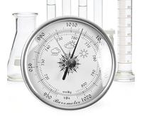 High Precision Barometer - Barometro Meccanico Per Previsioni Meteo | Manometro Automatico Portatile Per Esterni | Manometro Tradizionale Ad Alta Precisione Perr Casa, Auto, Stazione E Uso