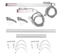 High Precision DRO Linear Scales Encoder for JCS900 2AE 3AE Digital Readout Aluminum Alloy Corrosion Resistant 2PCS Set 300mm 500mm 550mm 600mm Optional (Corsa 300mm e 500mm)