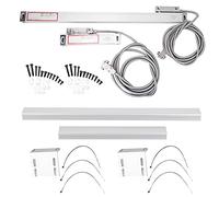 High Precision DRO Linear Scales Encoder for JCS900 2AE 3AE Digital Readout Aluminum Alloy Corrosion Resistant 2PCS Set 300mm 500mm 550mm 600mm Optional (Corsa 300mm e 600mm)