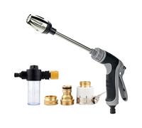 High Pressure Car Wash Sprayer, Handheld Foam Power Washer Nozzle for Deep Cleaning Vehicles and Outdoor Surfaces, Adjustable Water Cleaning Tool for Home, Garage, Garden, Balcony, Bathroom Use