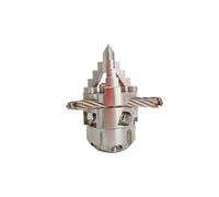 High Pressure Cleaning Suction Dredging Truck Nozzle Side 3 Back 6 Hole Ceramic Nozzles Heavy-Duty Drain Unclogging Tool(Wire brush 1I2 80L)