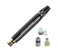High Pressure Hose Nozzle - Adjustable Water Spray | Heavy Duty Metal Body with Multiple Spray Modes, Ergonomic Grip Handle, Leak Resistant Garden Hose Attachment for Outdoor Use