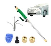 High Pressure Hydro Washer Sprayer - Spray Wand, with Nozzles & Extension Pipe, Leak-Proof For Gutter Patio Cleaning, Garden Watering