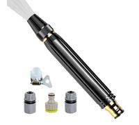 High Pressure Nozzle, Heavy Duty Sprinkler, Adjustable Spray Tool, Multiple Spray Patterns, Durable Leak Resistant Design, 5.91 Inches, for Garden Irrigation Outdoor