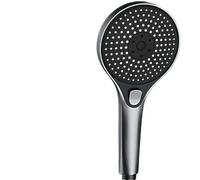 High Pressure Shower Head With Large Panel Water Outlet Super Powerful Bathroom Universal Shower Head Combination Set(Gray Set)