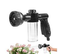 High Pressure Sprayer Portatile, Power Foam Nozzle, Lawn Sprayer Universal Sturdy Device Smooth Aid, Modern Outdoor Care Style, Accessory for Backyard Driveway Garden Patio Sidewalk 235 g