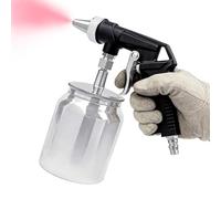 High Pressure Undercoating Sprayer Guns, Sand Blasting Spray Tool, High-Pressure Car Detailing Accessory, 12 Inches Portable Media with Adjustable Nozzle, Metal Rust Removal Tool