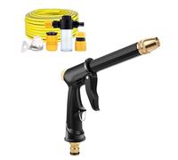 High Pressure Washer | 18x19cm Convenient With Nozzle Cleaning Sprayer - Water Pressure Washer Versatile - For Truck Car Floor Wall Fence Window Lawn Driveway Gardening Watering Pet Bathing
