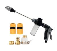 High Pressure Washer - ABS EVA Stainless Steel 34 x 13,5 cm 42 x 13,5 cm | Sprayer portatile per auto lavaggio auto lavaggio auto auto pavimento auto