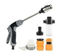 High Pressure Washer Attachment, Rotatable Hose Sprayer Nozzle for Garden, Garage, Outdoor Cleaning, Bagno Surfaces, Vehicle Wash, Patio Power Tool, 14.17 Inches