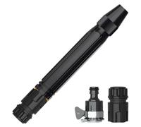 High Pressure Water Hose Nozzle | Home High-Pressure Car Wash Water Nozzle | 3 Adjustable Spray Patterns With Booster | For Home Cleaning Outdoor Car Washing Plants Flowers Watering