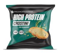 High Protein Crostini Pizza