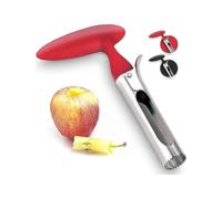 High quality apple core tool - easy to use and clean, sturdy apple core with sharply serrated tip - stainless steel core for apples and pears - fruit