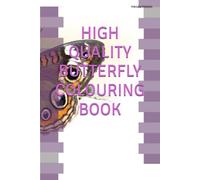 HIGH QUALITY BUTTERFLY COLOURING BOOK