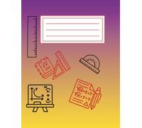 "High-Quality Math Notebook -120 Pages of Precision": "Graph Paper Notebook:120 Pages ,8,5x11 inches,4x4 Quad Ruled for School and College" ***Orange Cover***