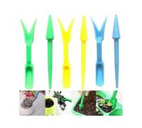 High-Quality Plastic Pricking Rod and Planting Fork Set for Seedlings - Garden Tools for Nurturing Young Plants