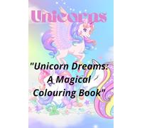 High quality unicorns colouring book for kids