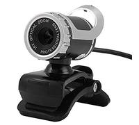 High Resolution Manual Focusing Computer Camera Image HD Video USB Laptop Camera Built-in Microphone Remote Sound Absorption 360-degree Rotating Optical Lens Suitable for Tablet