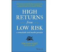 Pim van Vliet Jan de Koning High Returns from Low Risk (Copertina rigida)