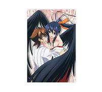 High School DxD Issei e Keohimejima Anime Poster di tela per camera da letto, decorazione per lo sport, paesaggio, ufficio, decorazione per la stanza da letto, 30 x 45 cm, UnframeHigh School DxD