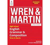 High School English Grammar and Composition (Multicolour)