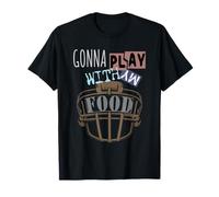 High School Football - Gonna Play with My Food HS Football Maglietta