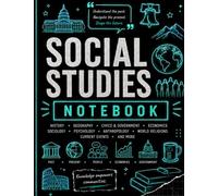 High School Social Studies Notebook: Wide Ruled Composition Book for History, Geography, Civics, Economics, Sociology & Social Sciences