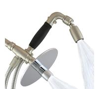 High Sierra - Soffioni doccia fissi e palmari, in metallo massiccio, con 4 vie combinate con GEN 3 REFLECTIONS, senza piombo, funzionamento separato o entrambi a pieno flusso, 1,8 GPM per soffione