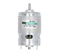 High Speed 10000RPM DC Motor | CW/CCW Rotation & Fast Heat Dissipation | Mini Electric Motor for Juicer/Drill/Shredder | 24V Electricity Supply (Standard)