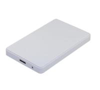 High Speed Enclosure - External Drive Case, USB 3.0 Shell | Slim 2.5 Inch Holder with Quick Access Slot, Lightweight Data Storage Box for Desktop Laptop Travel Backup and File Management Use