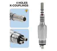 High Speed Handpiece KaVo Multiflex NSK Style LED Coupling 6Hole 4Hole AT Dental
