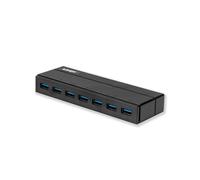 High-Speed Lindy 7-Port USB 3.0 Hub with Enhanced BC 1.2 Charging - Efficient Mu