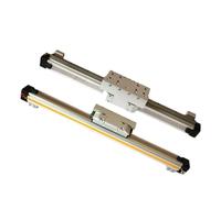 High speed mechanical rodless cylinder with guide rail Adjustable buffer cylinder OSP-P25-STL-300 OSP-P25-STL-2200 BIANMTSW(OSP-P25-STL-500)