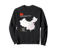 High-Speed Train Railway - Souvenir Route Map China Felpa