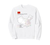 High-Speed Train Railway - Souvenir Route Map China Felpa