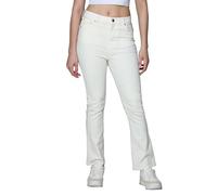HIGH STAR Jeans Regular da donna a vita alta, BEIGE, 32