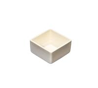 High Strength Alumina Crucible for Melting and Casting - 2-100ml Industrial Rectangular Crucible, 1pc(20x20x10mmx2)