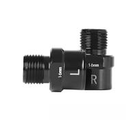 High Strength Chromoly Steel Design | Bicycle Pedal Axle Extender 16 mm 20 mm Light Non-Deformation Wear-Resistant Pedal Extension Bolts 9/16" Thread per MTB Road Bike (nero)