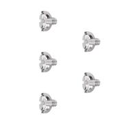 High Strength D Shaped 1/4 3/8 Inch Metal Camera Screw Quick Release Tripod Adapter Stable Photography Mounting Solution Metal Quick Release Screw