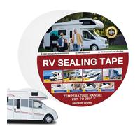 High-Temperature Butyl RV Tape - Stop Leaks Permanently | High-Strength Waterproof Repair Tapē For Car Roofs | For RVs Caravans Campers, Self-Adhesive Weatherproof Seal