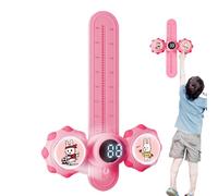 High Training Touch Counter, Smart LED Height Trainer Tool with Voice Broadcast Kids, Interactive Reaction Exercise Equipment for Children Learning Play, 38 x 27 x 6,5 cm