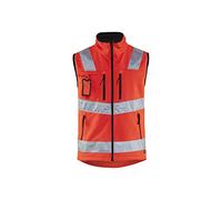 High Vis Softshell - Gilet giallo, 4XL, Rosso High Vis