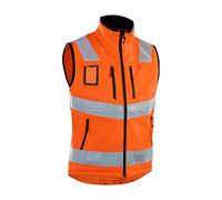 Blåkläder Gilet Arbetis gilet softshell alta vis 30492517 L