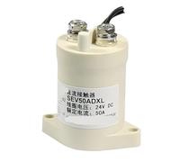 High Voltage 5-1000V 50A Contactor Power Relay SEV50ADXL Coil 12V 24V 36V 48V 60V 72V for Charging Piles Vehicles(Coli Voltage 84VDC)