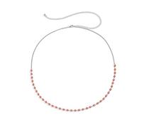 High Waisted Chain Bikini, Waist Body Chains for Women Simple Star Belly Chain for Women Sexy Belts(Waist Chainred Silver)